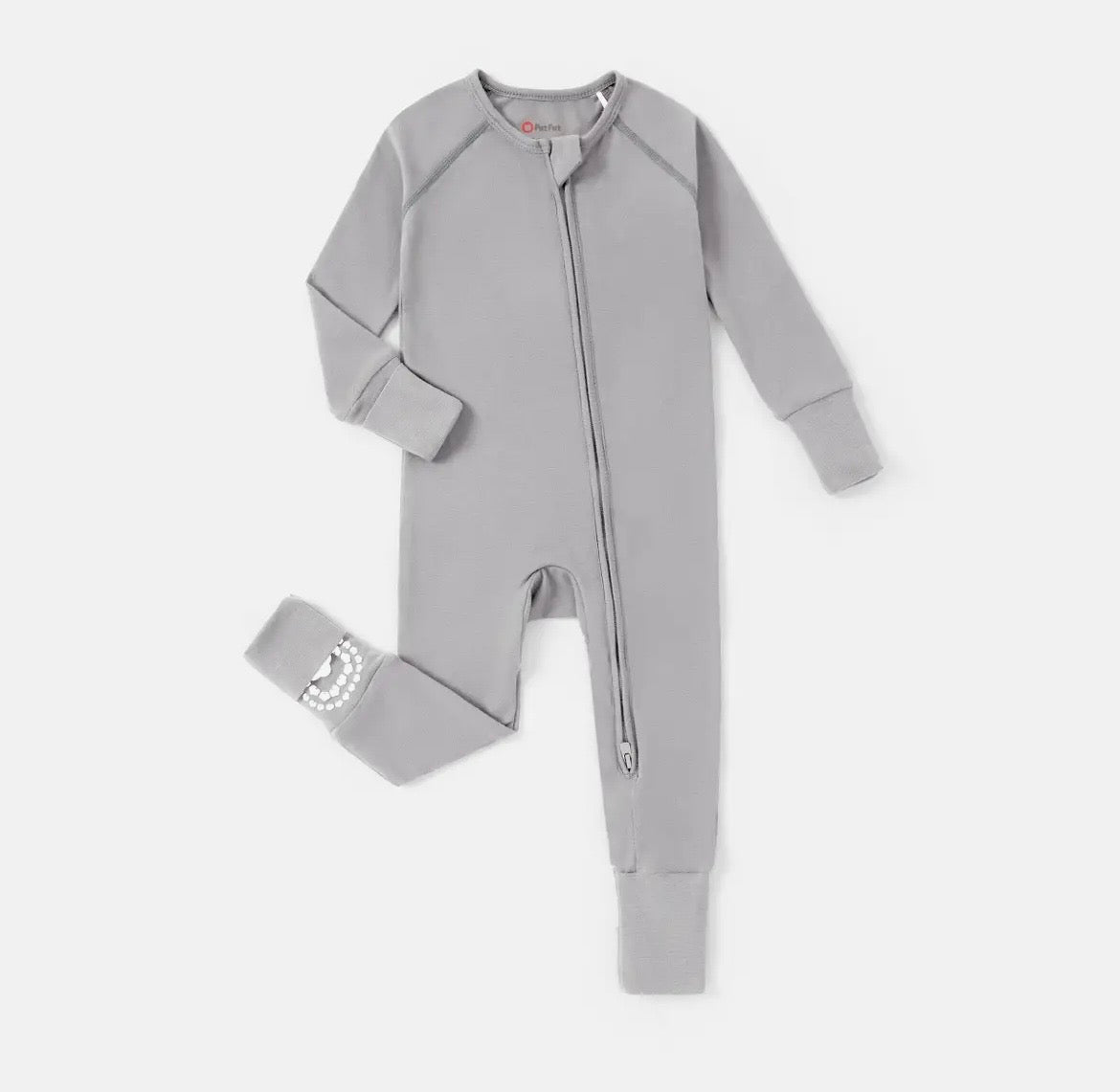 Organic Cotton Gray Baby Sleeper
