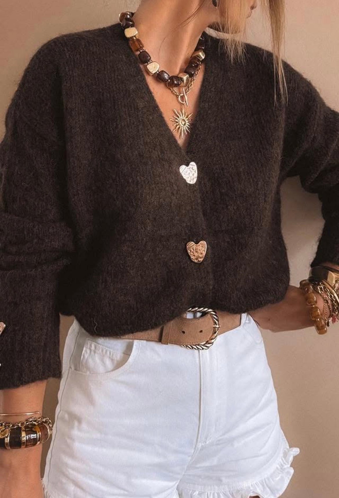 Love You Latte Cardigan