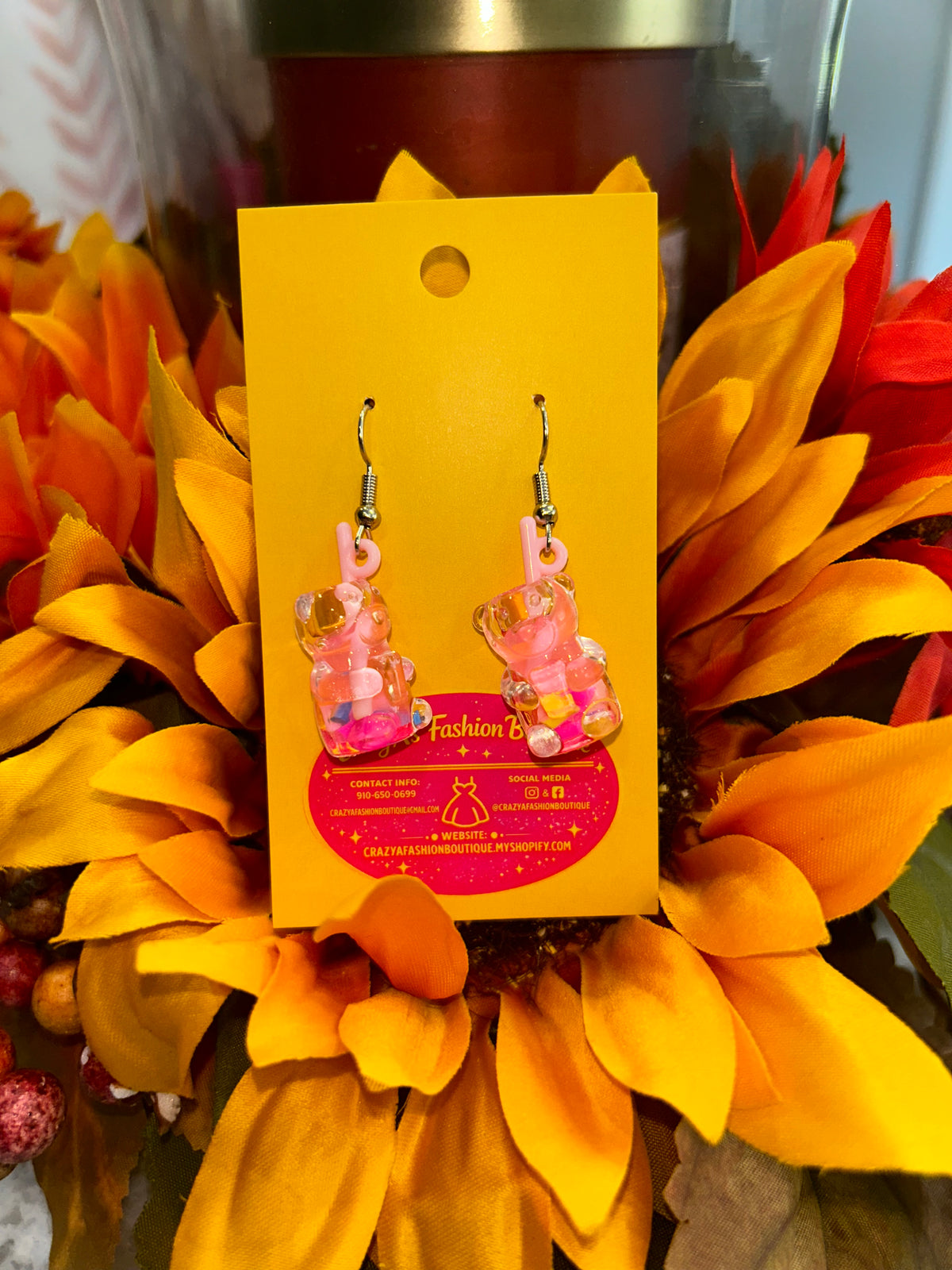 Teddy Sips Earrings
