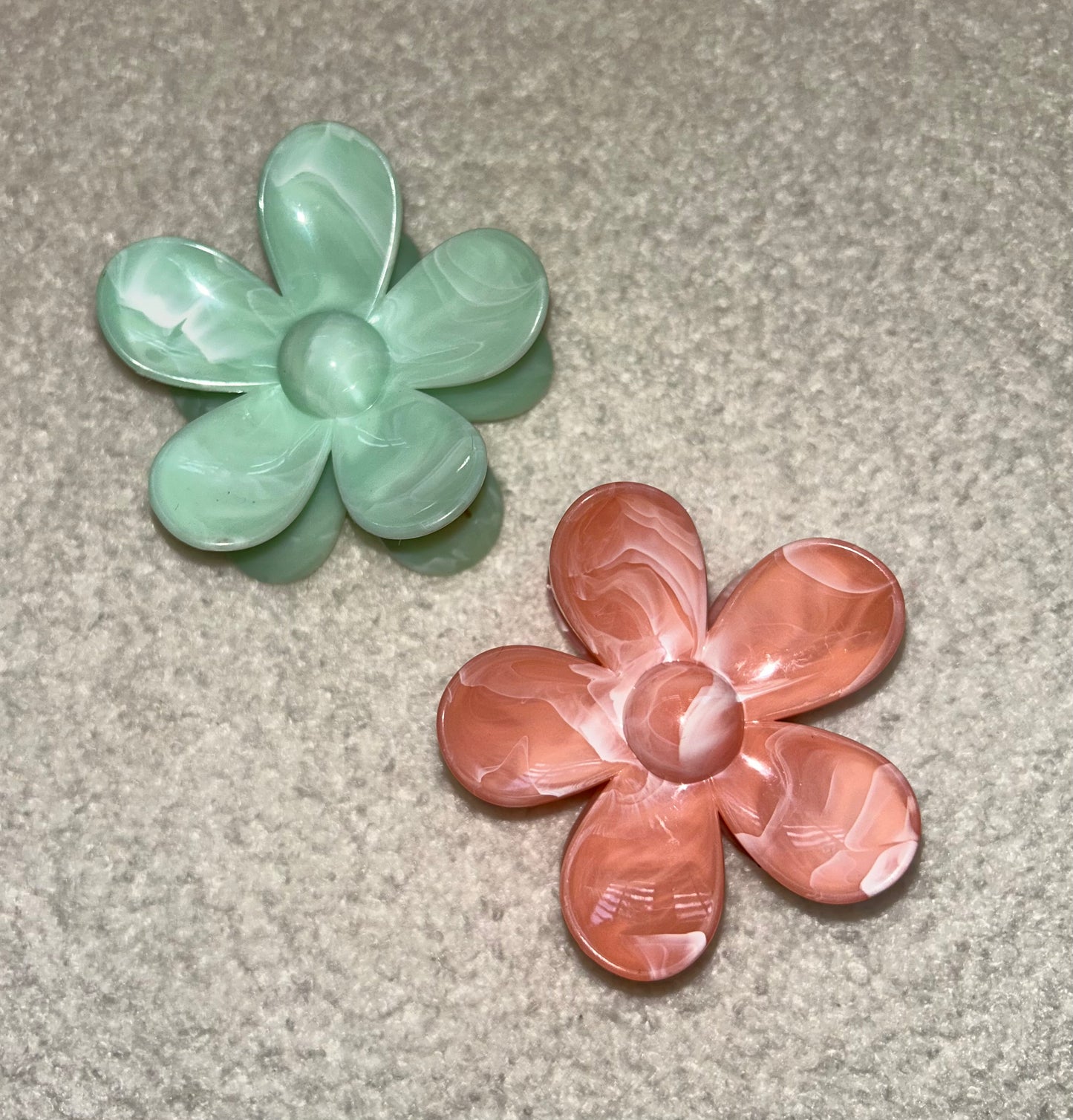 Flower Claw Clips