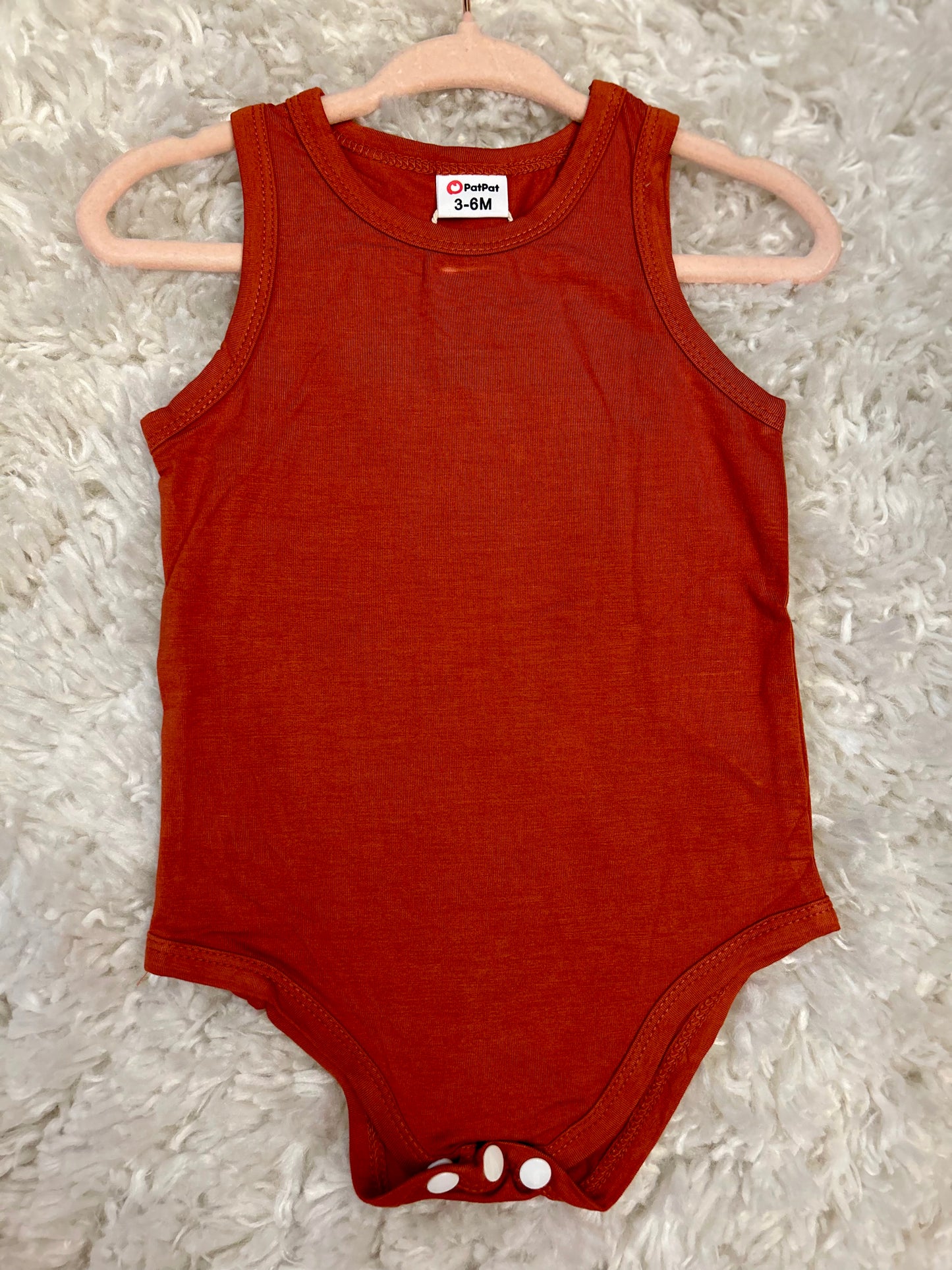 Baby Sleeveless Romper- Different Color Options Available