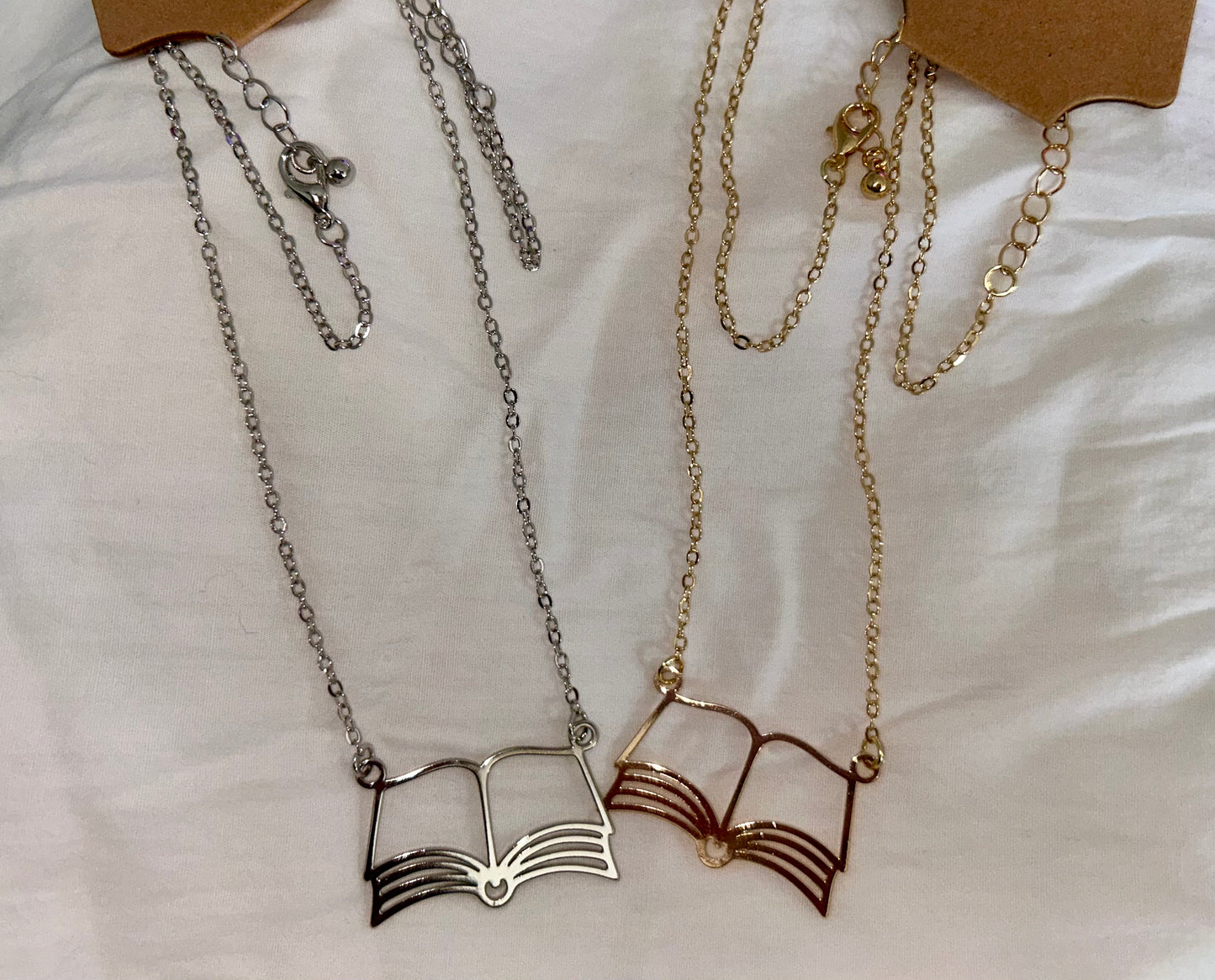 Book Chain Necklace