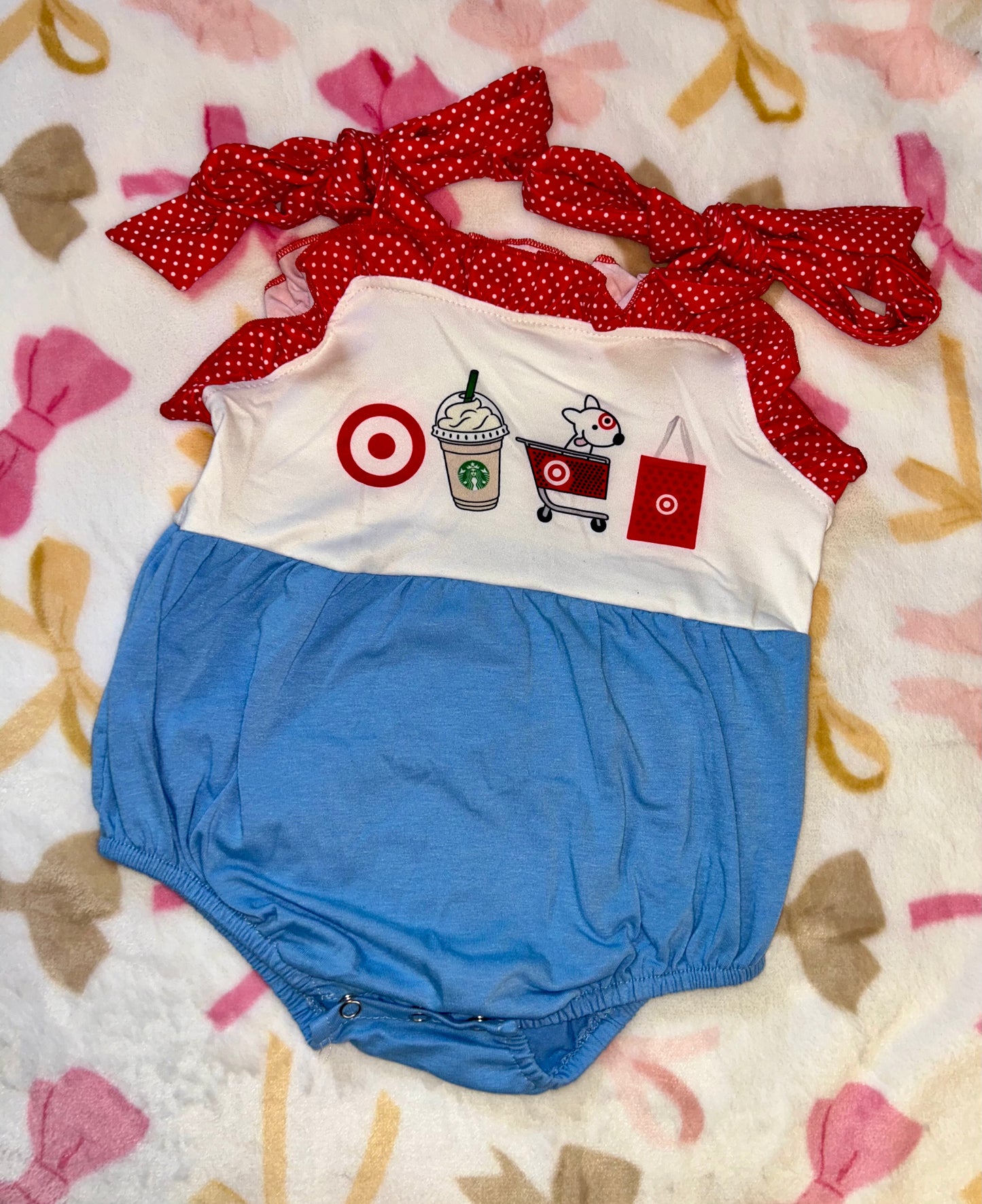 Target Tie Strap Baby/Toddler Romper