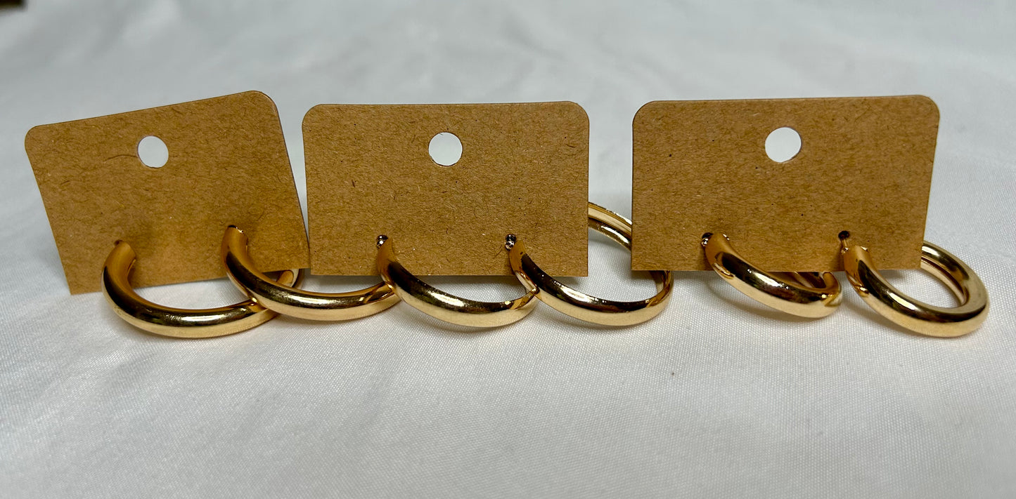 Gold Hoops