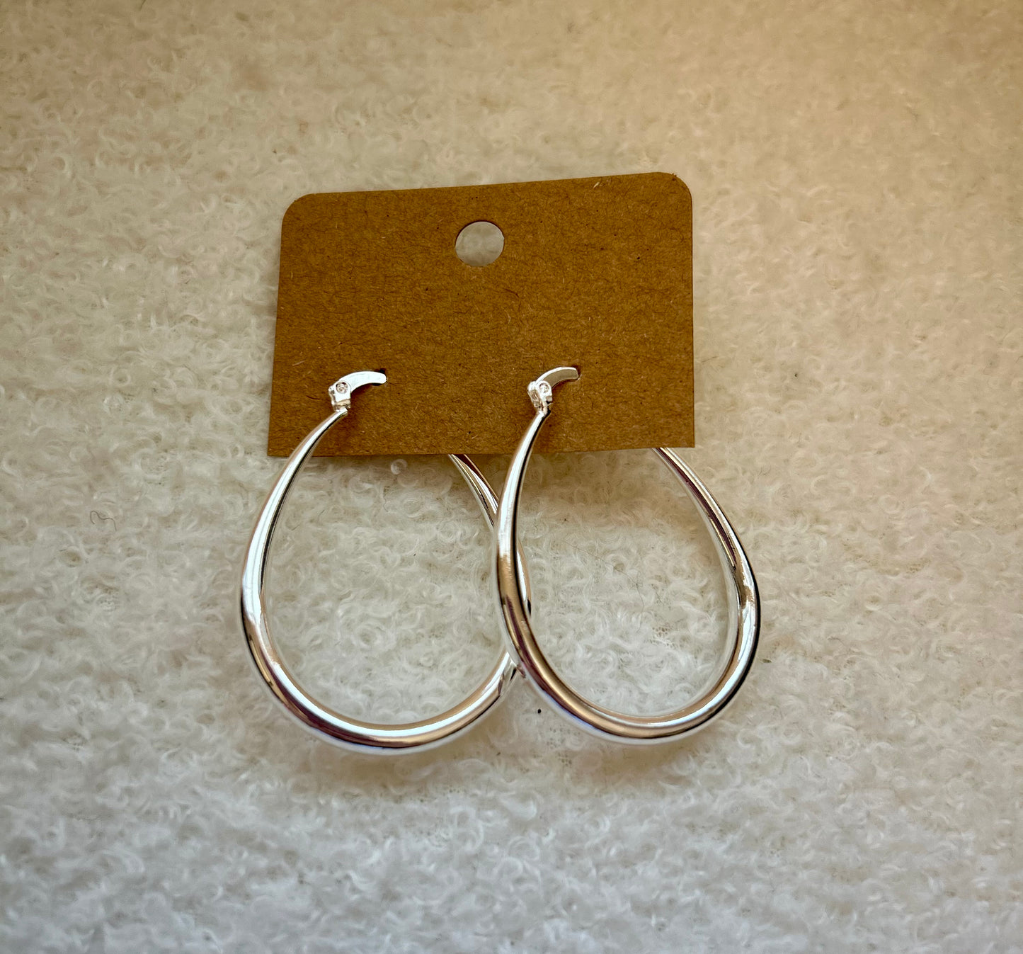 Silver Hoop Earrings