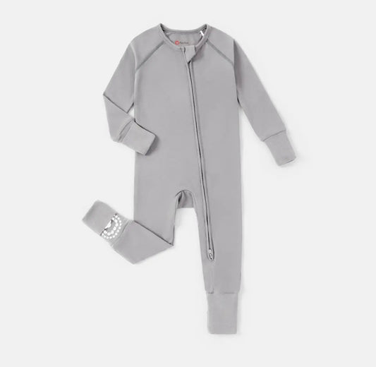 Organic Cotton Gray Baby Sleeper