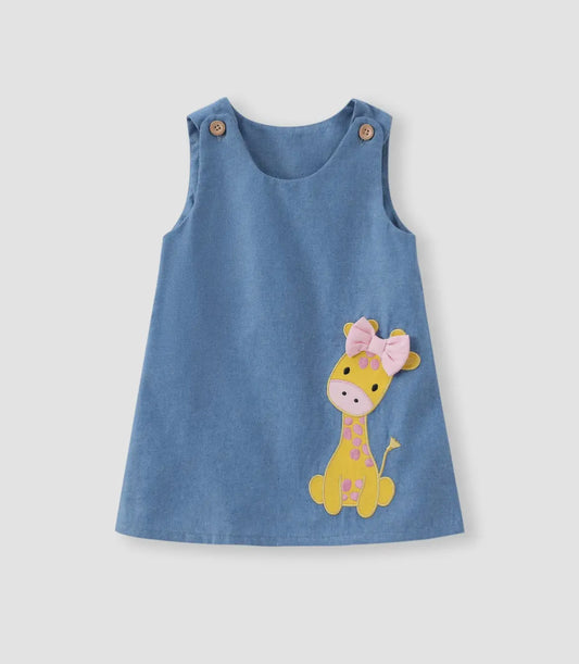 Baby Girl Denim Tank Dress