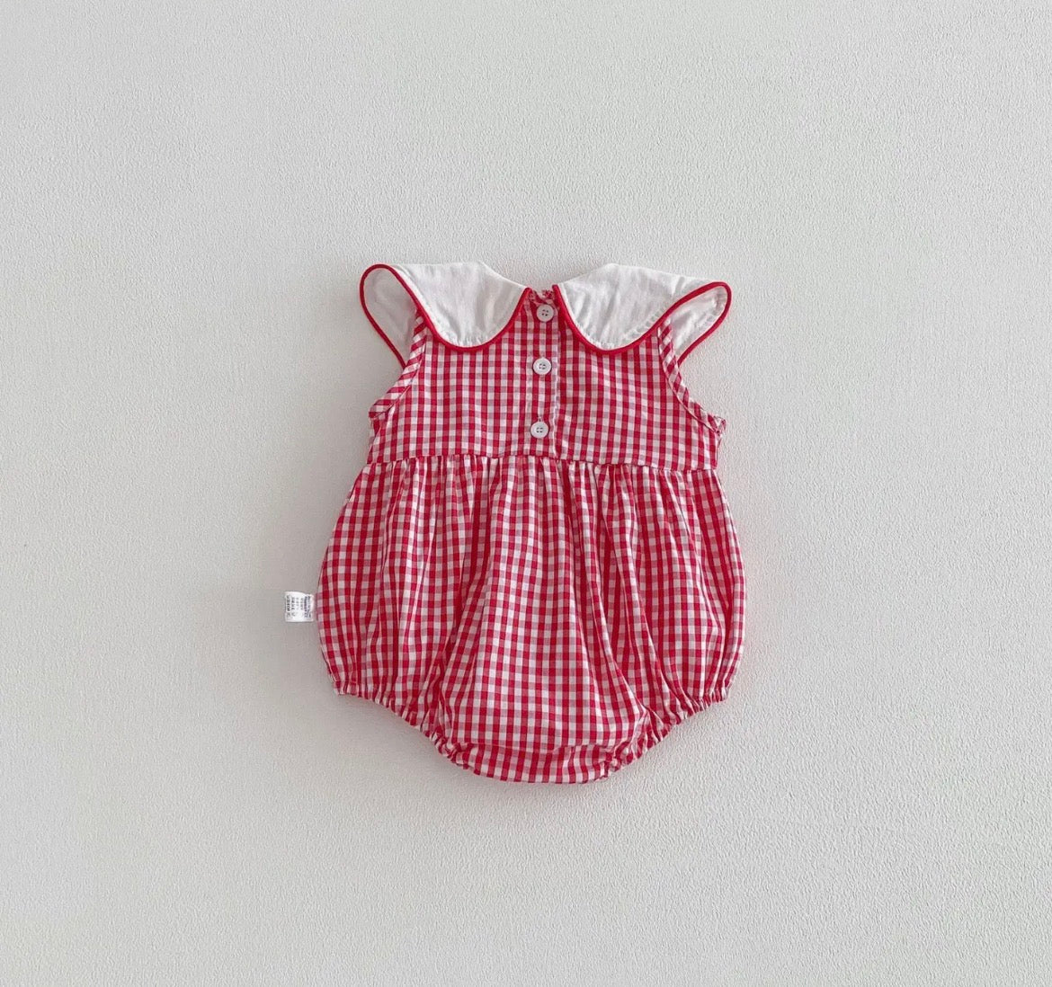 Strawberry Sweetie Bubble Romper
