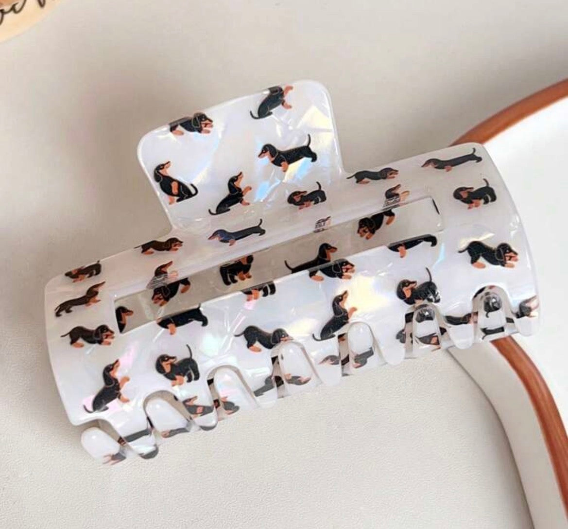 Dog Themed Claw Clip ￼