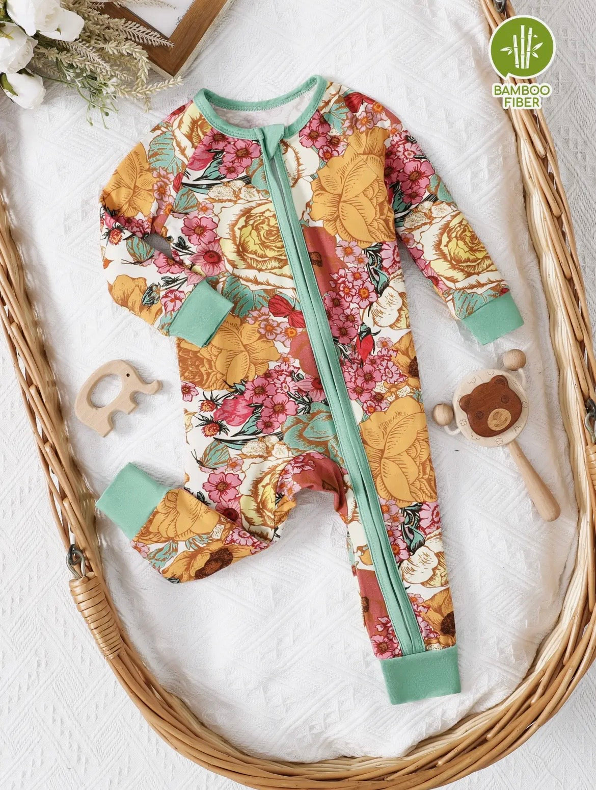Baby Bamboo Zipper Sleeper