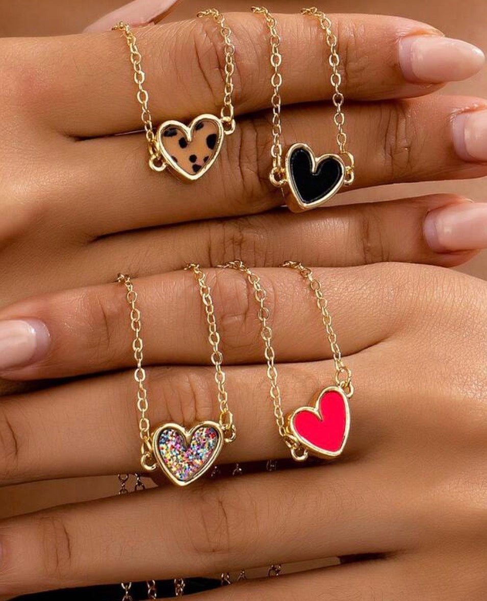 Heart Chain Necklaces