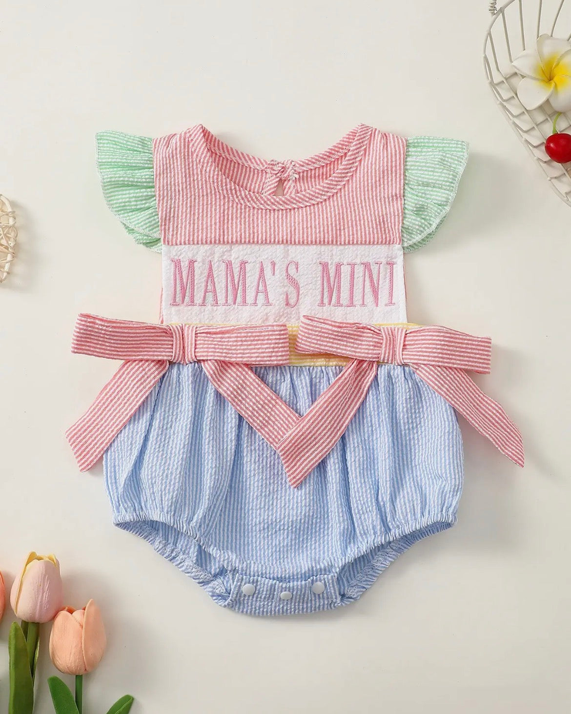 Mama’s Mini Bubble Romper