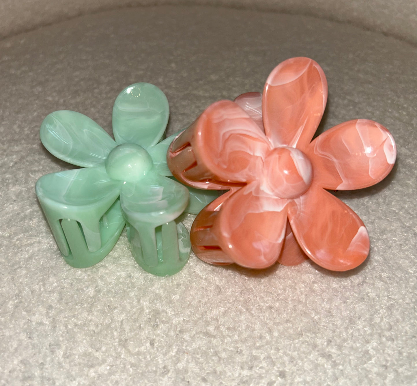Flower Claw Clips