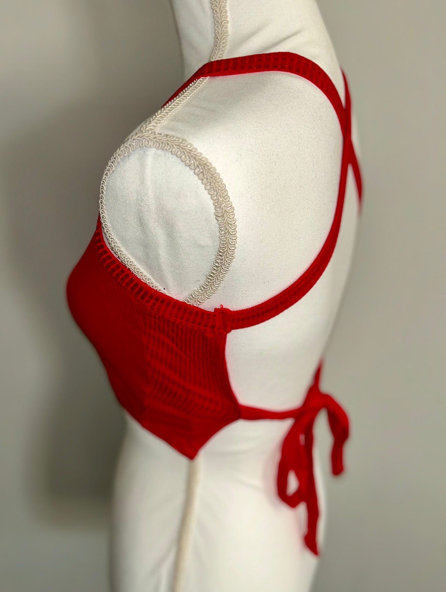 Fitted Open Cross Back Cami Top