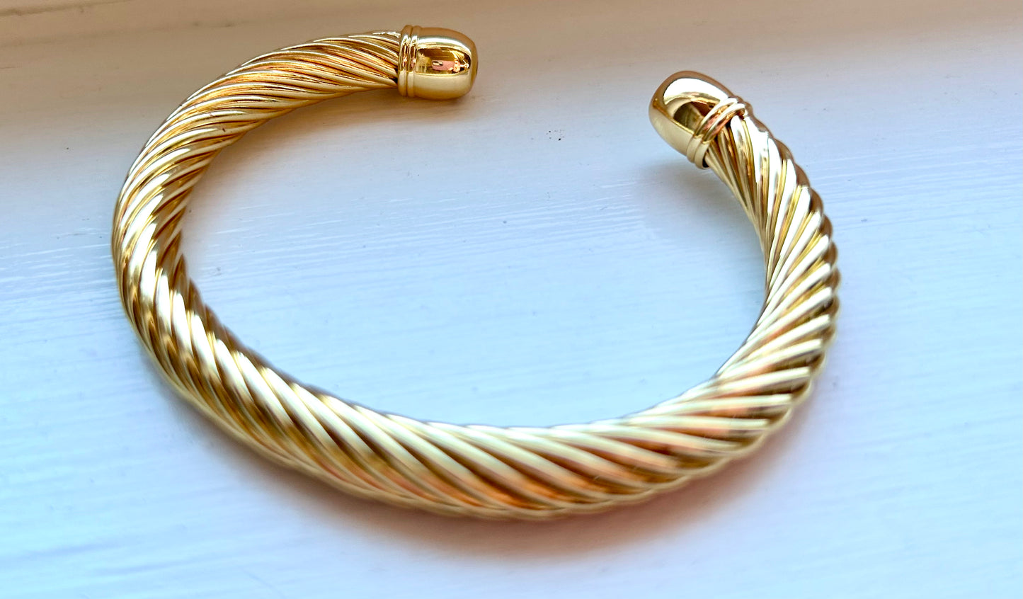 Gold Bangle Bracelet