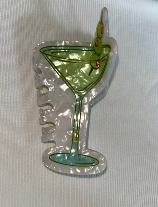 Martini Claw Clip