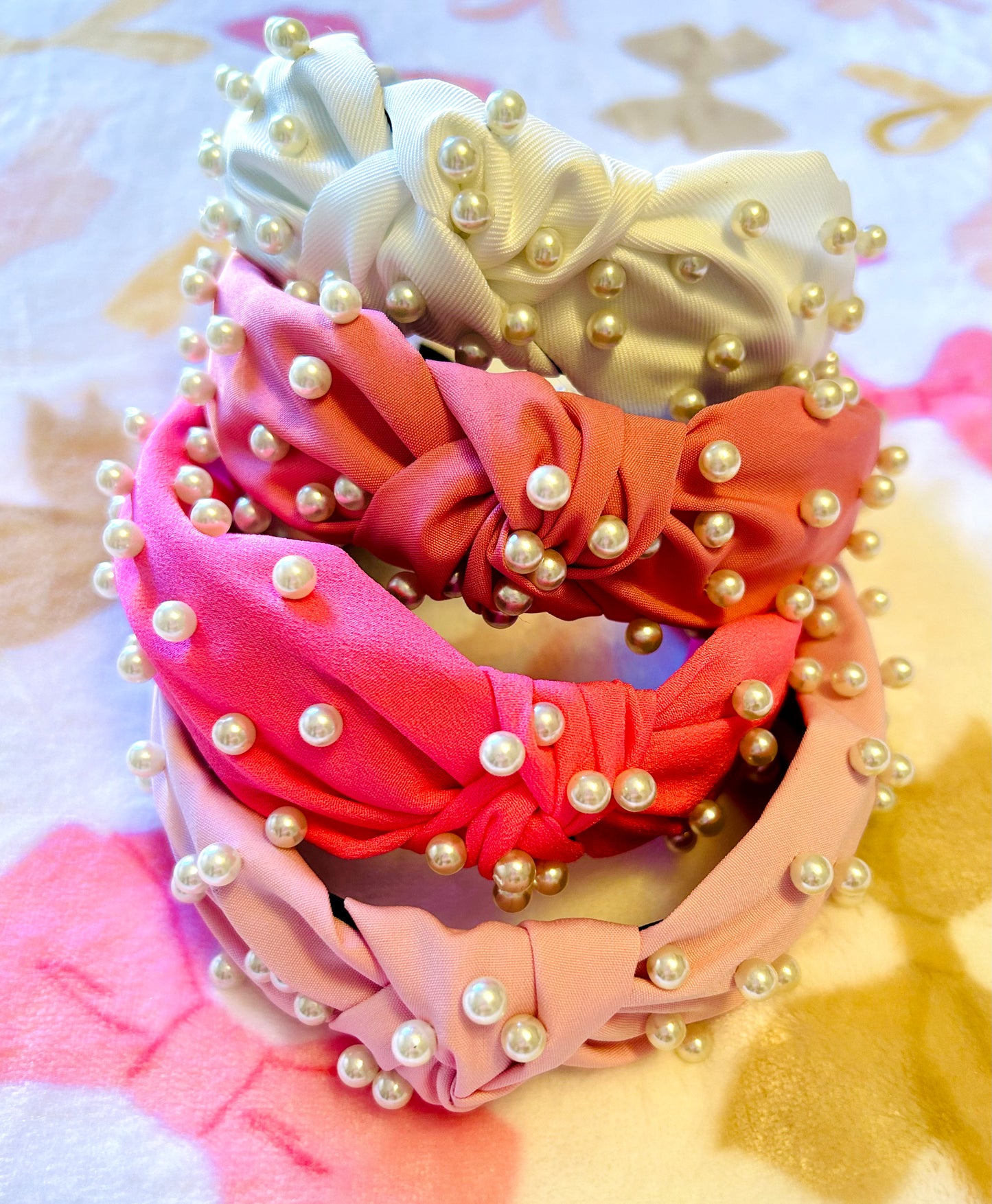 Pearl Knotted Headbands