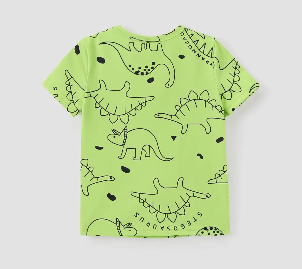 Toddler Boy Dinosaur Print T-Shirt