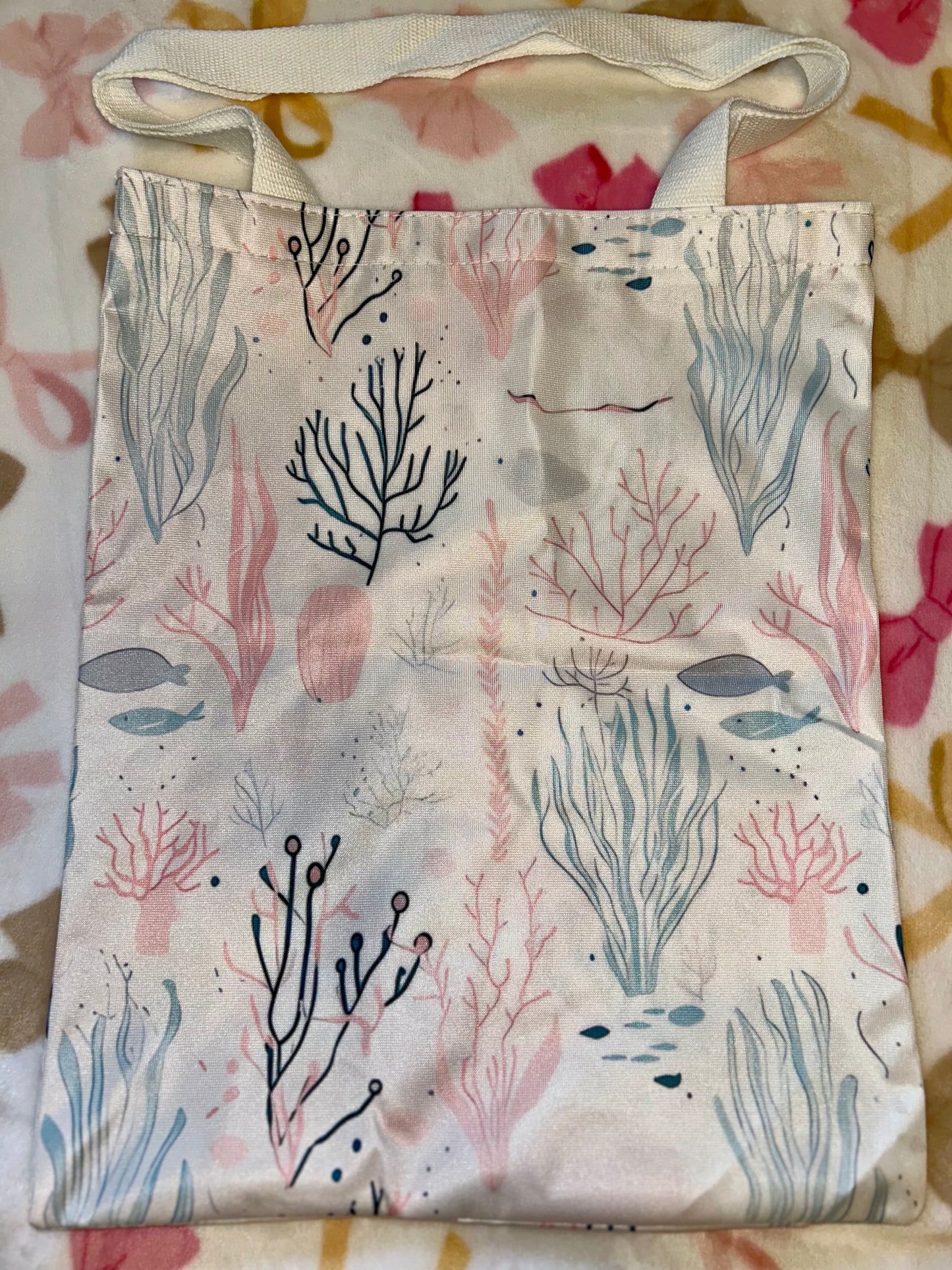 Beach Themed Double Sided Tote Bags