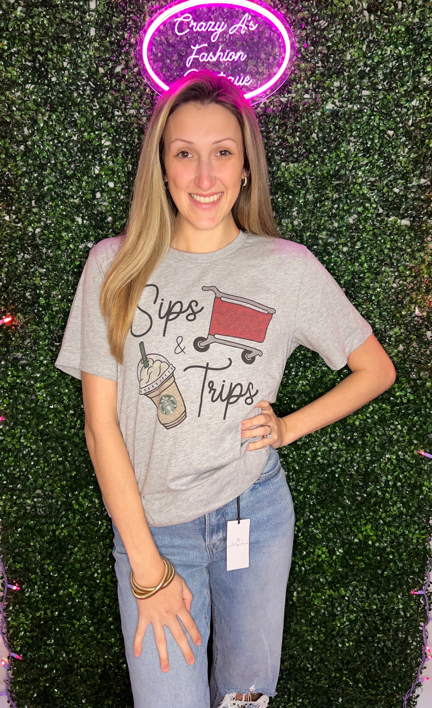 “Sips & Trips” T-Shirt