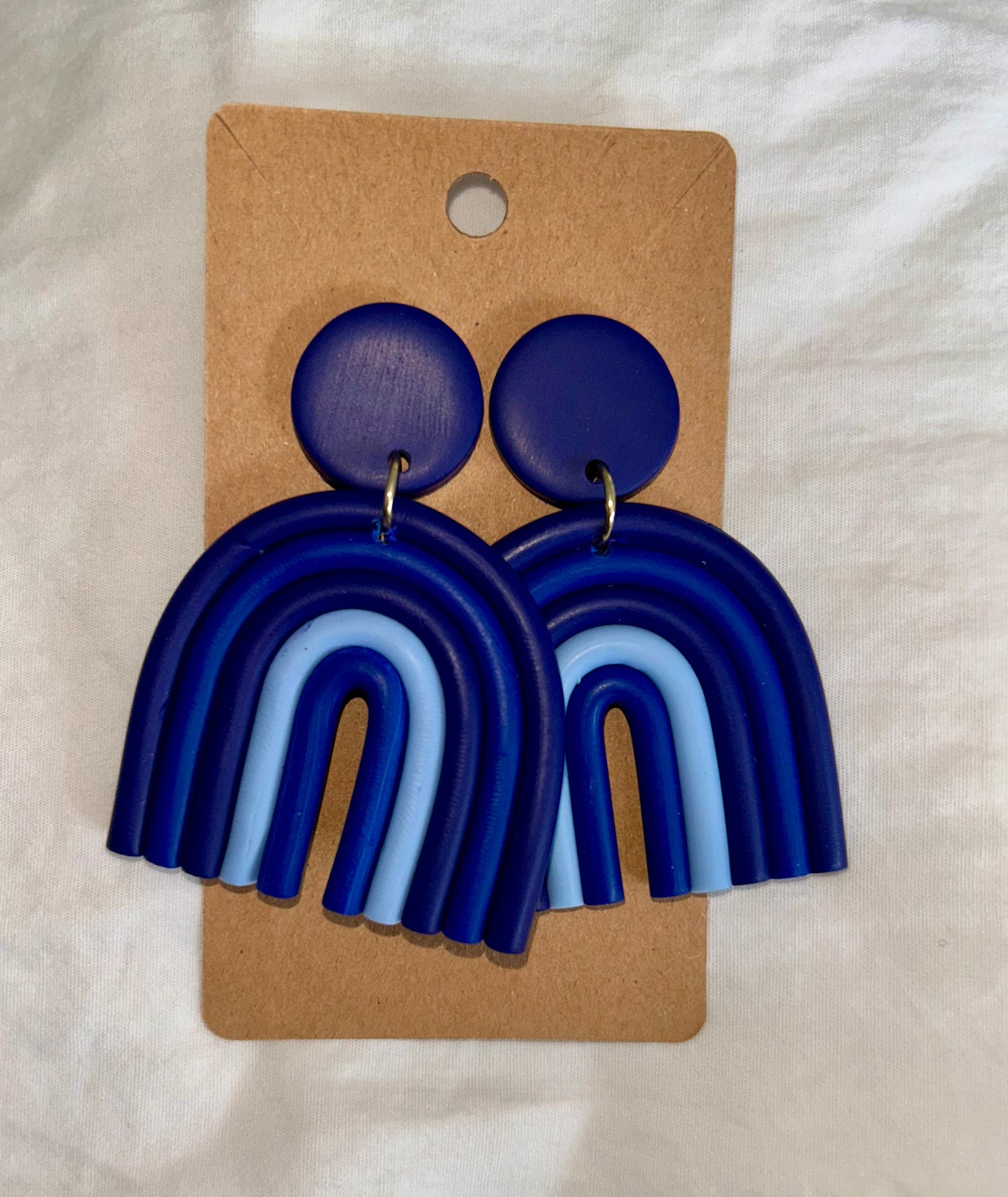 Blue Boho Earrings