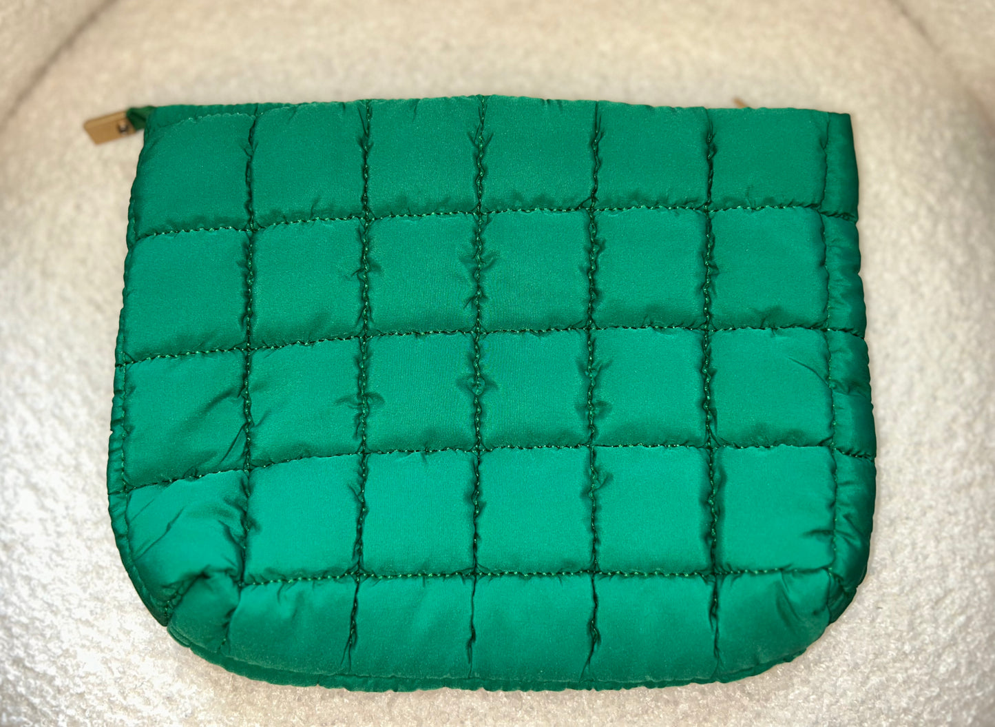 Puffy Makeup Bag- Different Color Options Available