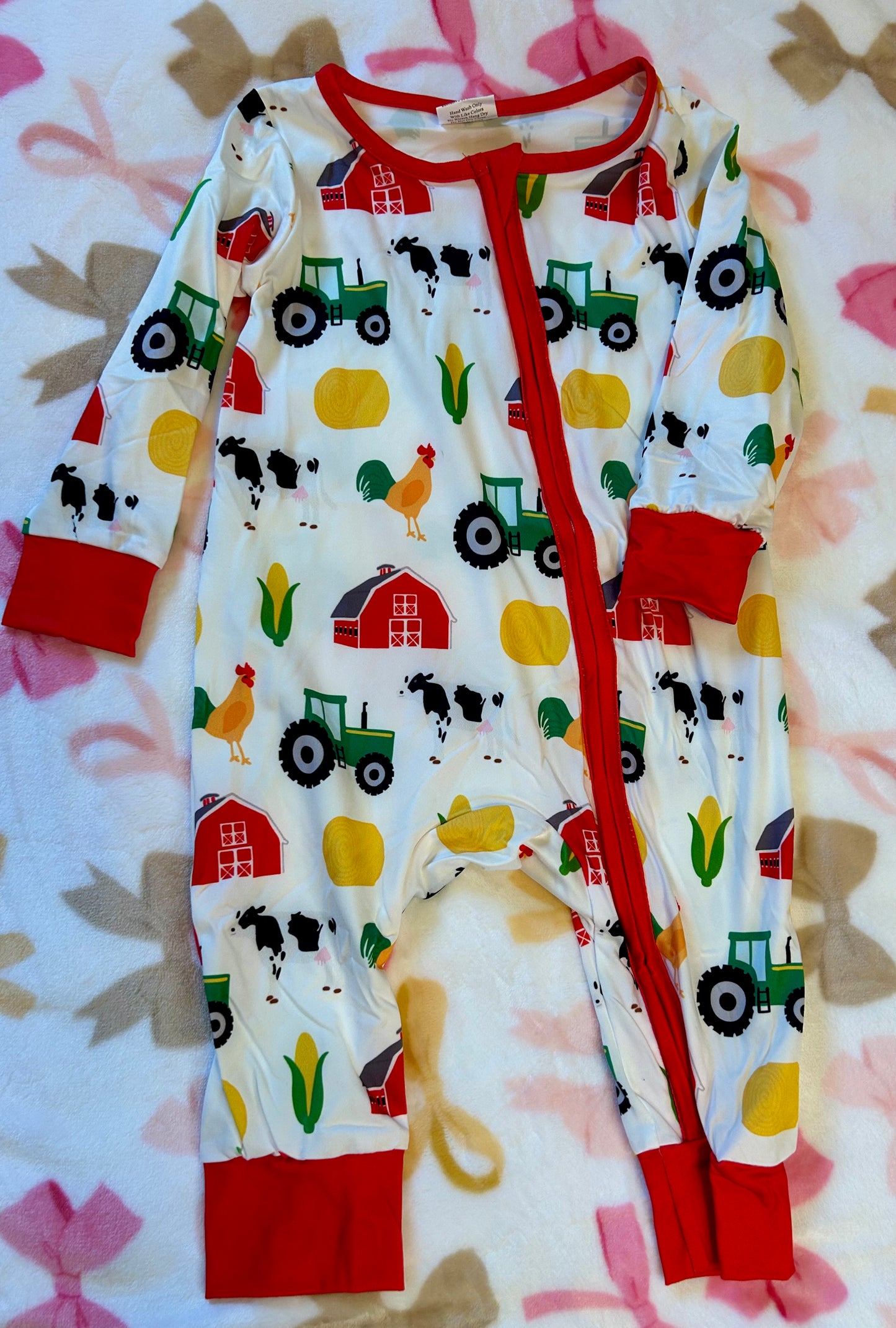 Baby/Toddler Farm Theme Zip Sleeper