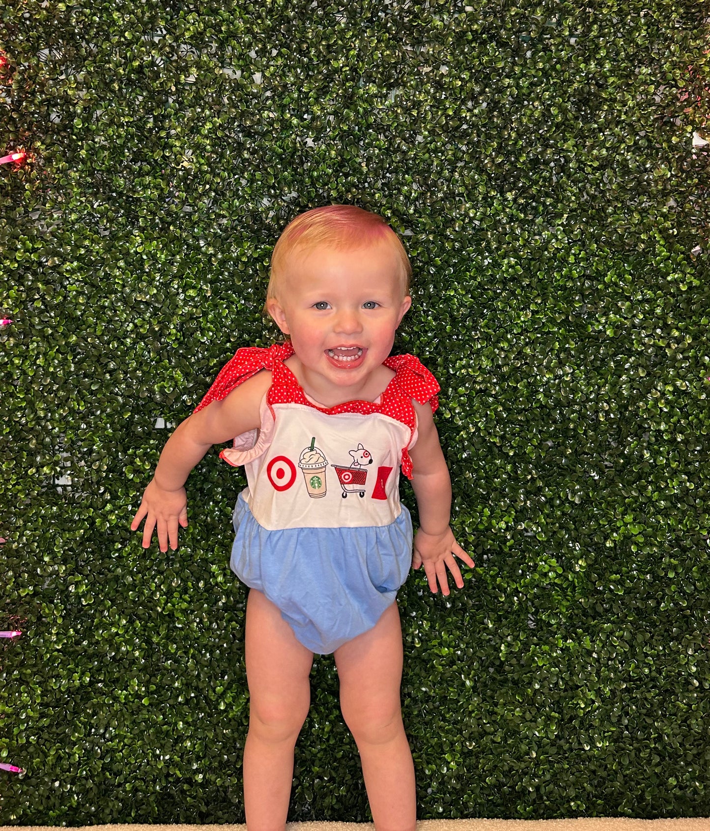 Target Tie Strap Baby/Toddler Romper