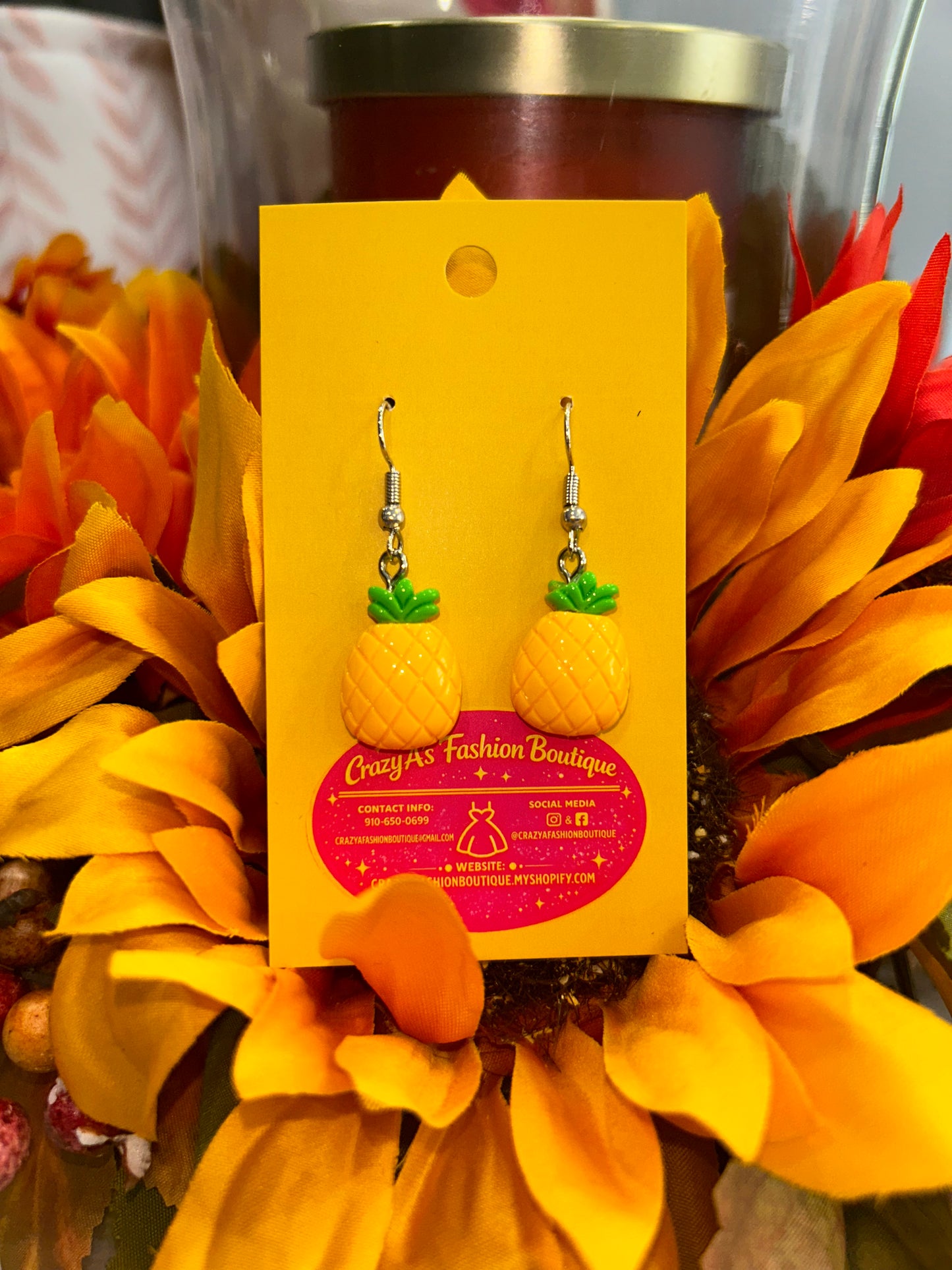 Pineapple Earrings