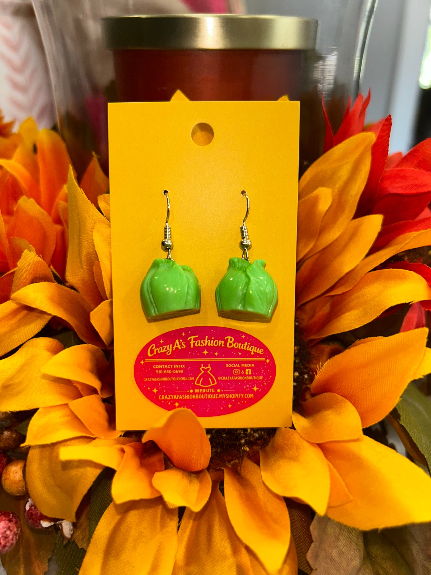 Cabbage Patch Earrings